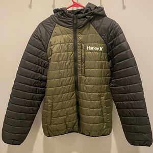 Hurley packable jacket